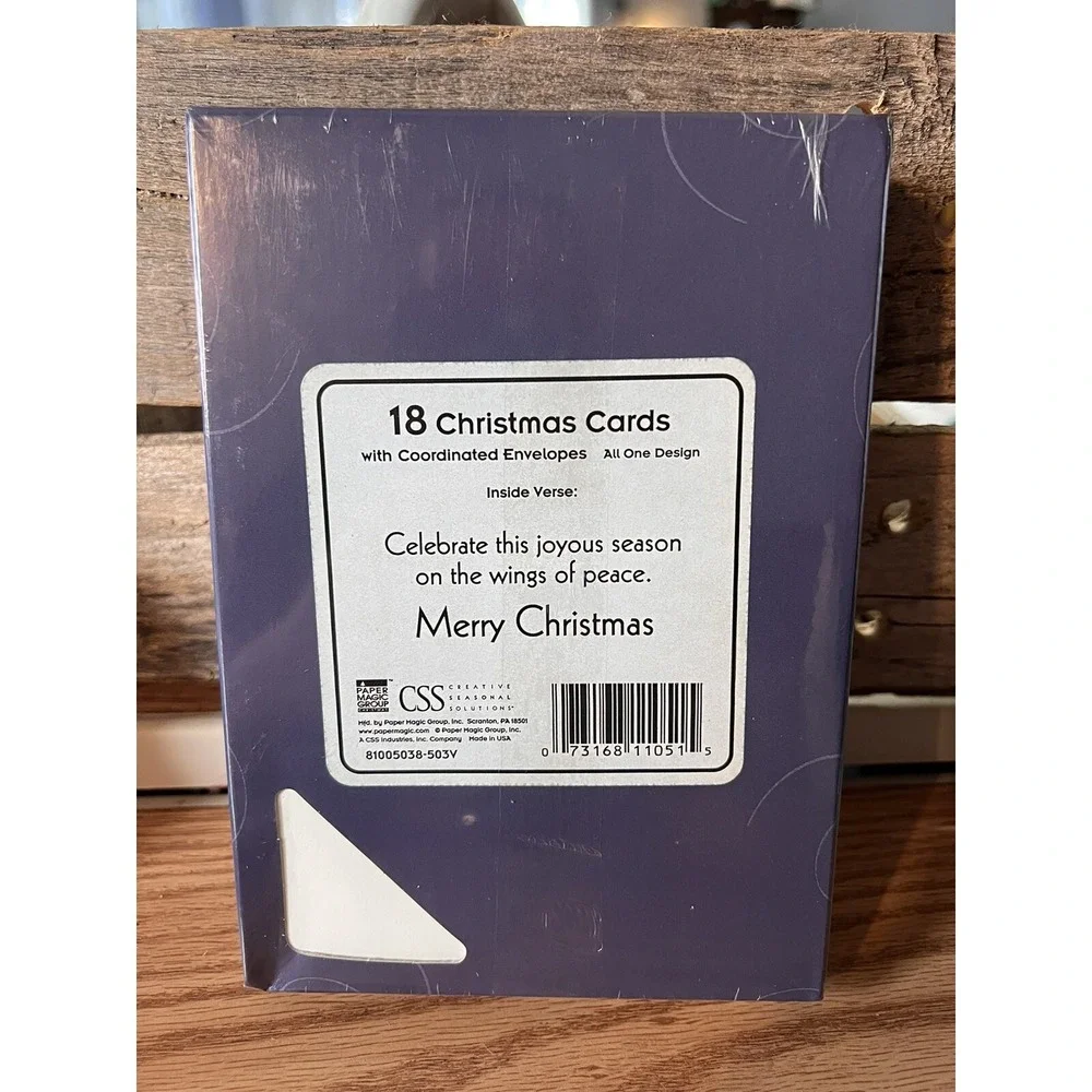 Nativity Religious Boxed Christmas Cards 18 ct new in box, Holiday greeting